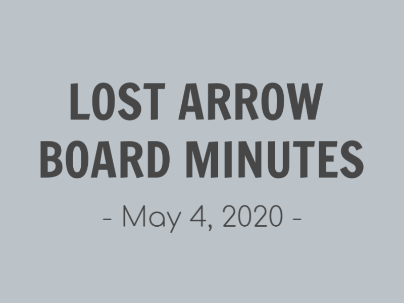 BOARD MINUTES – May 4, 2020